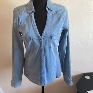 Guess jean shirt